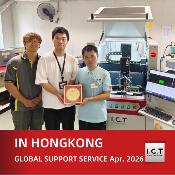Globalne wsparcie techniczne ICT dla maszyny do powlekania konformalnego w Hongkongu